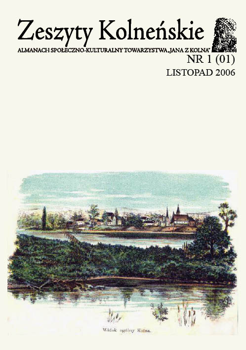 Zeszyty Kolneskie nr 1